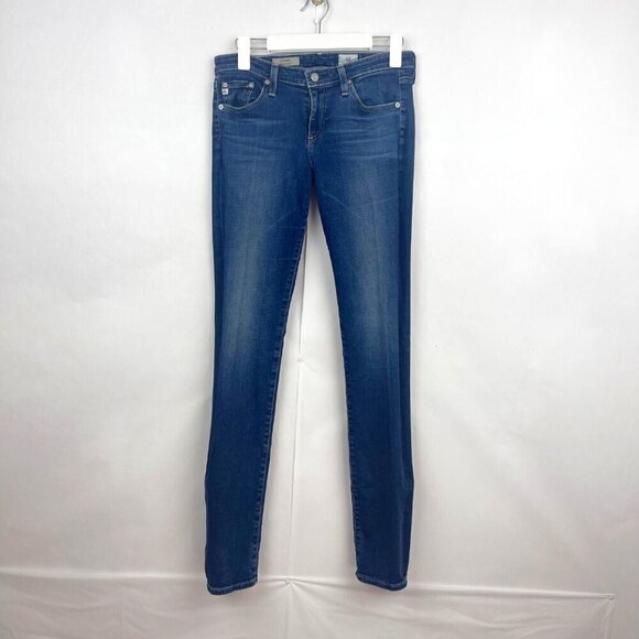 AG Adriano Goldschmied The Aubrey Skinny Straight Denim Jeans Size 28 - Picture 1 of 10